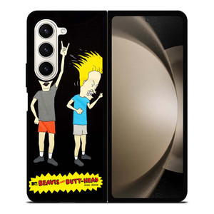 BEAVIS AND BUTTHEAD MTV Samsung Galaxy Z Fold 5 Case Cover