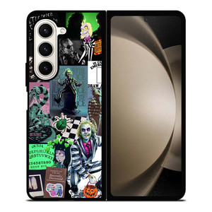BEETLEJUICE TIM BURTON COLLAGE Samsung Galaxy Z Fold 5 Case Cover BEETLEJUICE TIM BURTON COLLAGE Samsung Galaxy Z Fold 5 Case Cover
