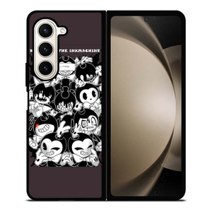 BENDY AND THE INK MACHINE COLLAGE Samsung Galaxy Z Fold 5 Case Cover BENDY AND THE INK MACHINE COLLAGE Samsung Galaxy Z Fold 5 Case Cover