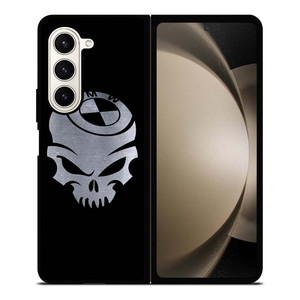 BMW MOTORRAD SKULL METAL Samsung Galaxy Z Fold 5 Case Cover BMW MOTORRAD SKULL METAL Samsung Galaxy Z Fold 5 Case Cover