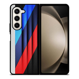 BMW STRIPES ON METAL ICON Samsung Galaxy Z Fold 5 Case Cover BMW STRIPES ON METAL ICON Samsung Galaxy Z Fold 5 Case Cover