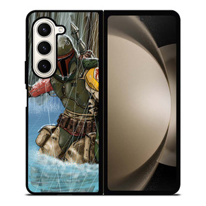 BOBA FETT STAR WARS CARTOON Samsung Galaxy Z Fold 5 Case Cover