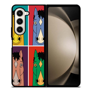 BOJACK HORSEMAN COLORFULL COLLAGE Samsung Galaxy Z Fold 5 Case Cover BOJACK HORSEMAN COLORFULL COLLAGE Samsung Galaxy Z Fold 5 Case Cover