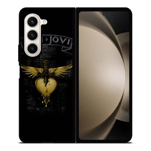 BON JOVI BAND GOLD LOGO Samsung Galaxy Z Fold 5 Case Cover