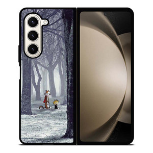 CALVIN AND HOBBES CARTOON Samsung Galaxy Z Fold 5 Case Cover