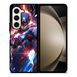 CAPTAIN AMERICA IRON MODE Samsung Galaxy Z Fold 5 Case Cover CAPTAIN AMERICA IRON MODE Samsung Galaxy Z Fold 5 Case Cover