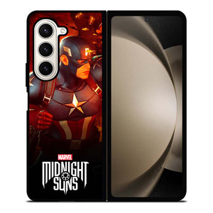 CAPTAIN AMERICA MARVEL MIDNIGHT SUNS Samsung Galaxy Z Fold 5 Case Cover CAPTAIN AMERICA MARVEL MIDNIGHT SUNS Samsung Galaxy Z Fold 5 Case Cover