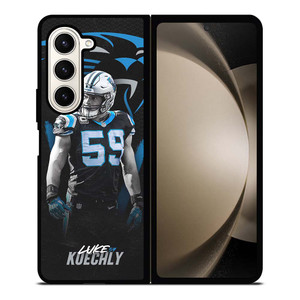 CAROLINA PANTHERS LUKE KUECHLY Samsung Galaxy Z Fold 5 Case Cover