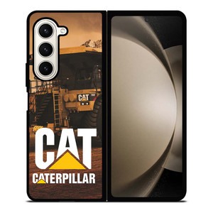 CATERPILLAR CAR DUMP TRUCK Samsung Galaxy Z Fold 5 Case Cover CATERPILLAR CAR DUMP TRUCK Samsung Galaxy Z Fold 5 Case Cover