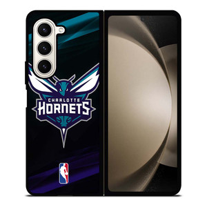 CHARLOTTE HORNETS NBA LOGO Samsung Galaxy Z Fold 5 Case Cover