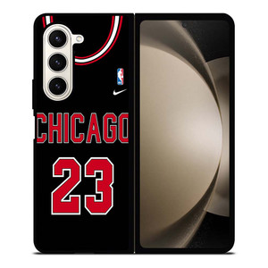 CHICAGO BULLS MICHAEL JORDAN JERSEY Samsung Galaxy Z Fold 5 Case Cover