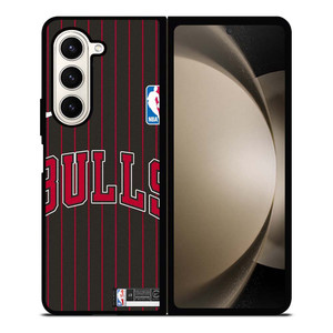 CHICAGO BULLS NIKE NBA STRIPE Samsung Galaxy Z Fold 5 Case Cover