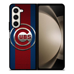 CHICAGO CUBS PLATE LOGO Samsung Galaxy Z Fold 5 Case Cover CHICAGO CUBS PLATE LOGO Samsung Galaxy Z Fold 5 Case Cover