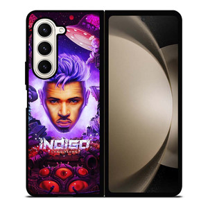 CHRIS BROWN INDIGO ALBUM COVER Samsung Galaxy Z Fold 5 Case Cover CHRIS BROWN INDIGO ALBUM COVER Samsung Galaxy Z Fold 5 Case Cover