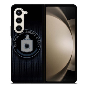 CIA CENTRAL INTELLIGENCE AGENCY METAL LOGO Samsung Galaxy Z Fold 5 Case Cover CIA CENTRAL INTELLIGENCE AGENCY METAL LOGO Samsung Galaxy Z Fold 5 Case Cover