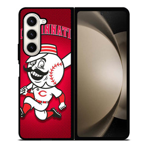 CINCINNATI REDS BASEBALL MASCOT Samsung Galaxy Z Fold 5 Case Cover CINCINNATI REDS BASEBALL MASCOT Samsung Galaxy Z Fold 5 Case Cover