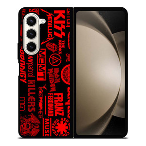 CLASSIC ROCK BAND LOGO Samsung Galaxy Z Fold 5 Case Cover CLASSIC ROCK BAND LOGO Samsung Galaxy Z Fold 5 Case Cover