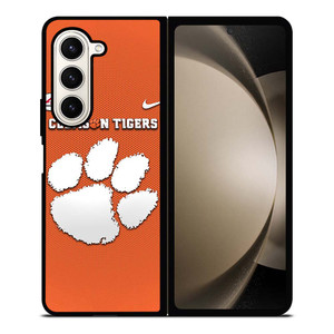 CLEMSON TIGERS JERSEY Samsung Galaxy Z Fold 5 Case Cover