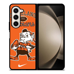 CLEVELAND BROWNS FOOTBALL MASCOT Samsung Galaxy Z Fold 5 Case Cover