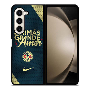 CLUB AMERICA MIMAS GRANDE AMOR NIKE Samsung Galaxy Z Fold 5 Case Cover CLUB AMERICA MIMAS GRANDE AMOR NIKE Samsung Galaxy Z Fold 5 Case Cover