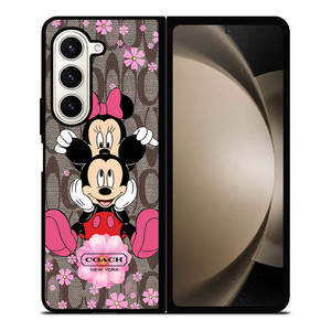 COACH MICKEY and MINNIE MOUSE Samsung Galaxy Z Fold 5 Case Cover