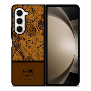 COACH NEW YORK BATIK Samsung Galaxy Z Fold 5 Case Cover