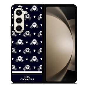 COACH NEW YORK CART Samsung Galaxy Z Fold 5 Case Cover COACH NEW YORK CART Samsung Galaxy Z Fold 5 Case Cover