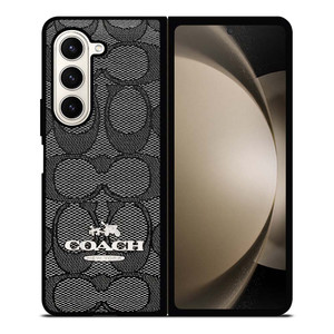 COACH NEW YORK CHARLIE SIGNATURE Samsung Galaxy Z Fold 5 Case Cover