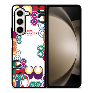 COACH NEW YORK COLOR Samsung Galaxy Z Fold 5 Case Cover