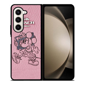 COACH NEW YORK MICKEY MOUSE Samsung Galaxy Z Fold 5 Case Cover COACH NEW YORK MICKEY MOUSE Samsung Galaxy Z Fold 5 Case Cover