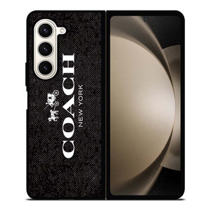 COACH NEW YORK SIGNATURE Samsung Galaxy Z Fold 5 Case Cover