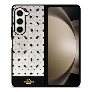 COACH NEW YORK STONE Samsung Galaxy Z Fold 5 Case Cover COACH NEW YORK STONE Samsung Galaxy Z Fold 5 Case Cover