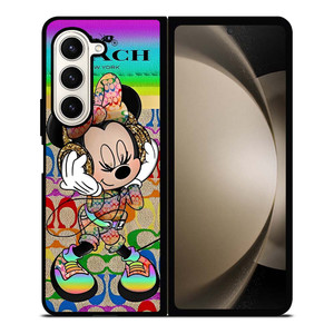 COACH RAINBOW MICKEY Samsung Galaxy Z Fold 5 Case Cover