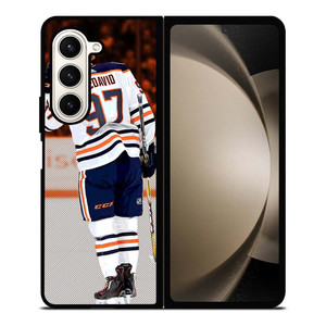 CONNOR MCDAVID EDMONTON OILERS NHL Samsung Galaxy Z Fold 5 Case Cover
