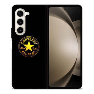 CONVERSE ALL STAR GOLD LOGO Samsung Galaxy Z Fold 5 Case Cover CONVERSE ALL STAR GOLD LOGO Samsung Galaxy Z Fold 5 Case Cover