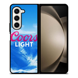 COORS LIGHT BEER ICED MOUNT Samsung Galaxy Z Fold 5 Case Cover