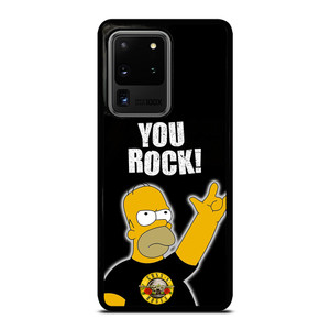GUNS N ROSES ROCK HOMER SIMPSONS Samsung Galaxy S20 Ultra Case Cover
