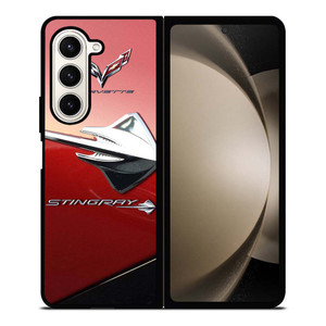 CORVETTE STINGRAY C7 EMBLEM Samsung Galaxy Z Fold 5 Case Cover CORVETTE STINGRAY C7 EMBLEM Samsung Galaxy Z Fold 5 Case Cover