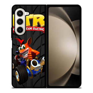 CRASH TEAM RACING BANDICOOT CTR TIRE Samsung Galaxy Z Fold 5 Case Cover