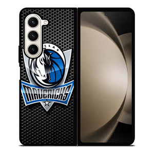 DALLAS MAVERICKS METAL LOGO Samsung Galaxy Z Fold 5 Case Cover