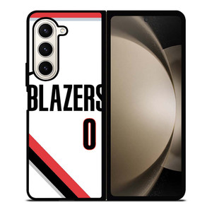 DAMIAN LILLARD PORTLAND TRAIL BLAZERS WHITE Samsung Galaxy Z Fold 5 Case Cover DAMIAN LILLARD PORTLAND TRAIL BLAZERS WHITE Samsung Galaxy Z Fold 5 Case Cover