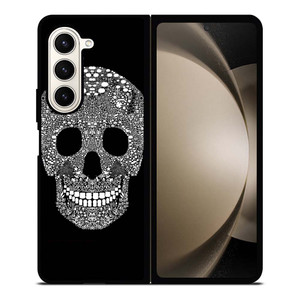 DAY OF THE DEAD SKULL Samsung Galaxy Z Fold 5 Case Cover DAY OF THE DEAD SKULL Samsung Galaxy Z Fold 5 Case Cover