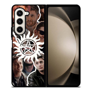 DEAN WINCHESTER SUPERNATURAL COLLAGE Samsung Galaxy Z Fold 5 Case Cover DEAN WINCHESTER SUPERNATURAL COLLAGE Samsung Galaxy Z Fold 5 Case Cover