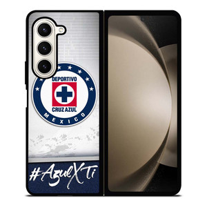 DEPORTIVO CRUZ AZUL MEXICO Samsung Galaxy Z Fold 5 Case Cover DEPORTIVO CRUZ AZUL MEXICO Samsung Galaxy Z Fold 5 Case Cover