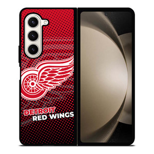 DETROIT RED WINGS HALFTONE EFFECT Samsung Galaxy Z Fold 5 Case Cover