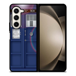 DOCTOR WHO PUBLIC CALL BOX Samsung Galaxy Z Fold 5 Case Cover DOCTOR WHO PUBLIC CALL BOX Samsung Galaxy Z Fold 5 Case Cover