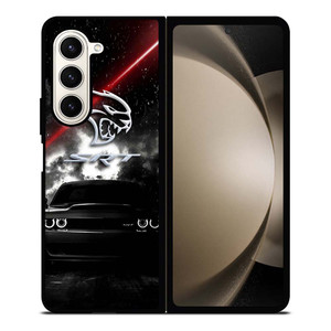 DODGE SRT BLACK CAR Samsung Galaxy Z Fold 5 Case Cover