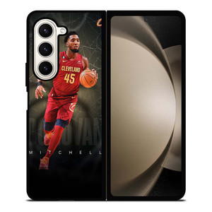 DONOVAN MITCHELL CLEVELAND CAVALIERS Samsung Galaxy Z Fold 5 Case Cover