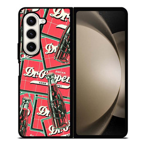 DR PEPPER SODA DRINK Samsung Galaxy Z Fold 5 Case Cover DR PEPPER SODA DRINK Samsung Galaxy Z Fold 5 Case Cover