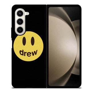 DREW SMILEY FACE LOGO 2 Samsung Galaxy Z Fold 5 Case Cover